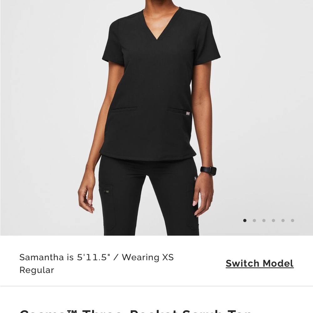 FIGS Casma 3 Pocket Scrub Top & Zamora Jogger Pants